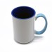 Inner Color & Color Handle Ceramic 15oz Mug with gift box for DYE SUBLIMATION INK Inner Color & Color Handle Ceramic 15oz Mug with gift box for DYE SUBLIMATION INK