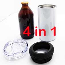 4 in 1 Stainless Steel Double Wall Tumbler and PREMIUM BOTTLE STUBBY Cooler for Dye Sublimation 4 in 1 Stainless Steel Double Wall Tumbler and PREMIUM BOTTLE STUBBY Cooler for Dye Sublimation