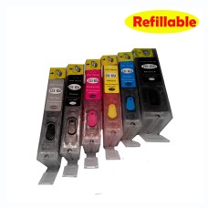 Ink Cartridges Refillable PGI650 / CLI651 Canon Pixma MG5460 IP7260 MX926 MX726