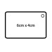Blank Acrylic Keyring for Sublimation Heat Transfer Printing Blank Acrylic Keyring for Sublimation Heat Transfer Printing