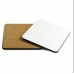 Aluminium Bar Coaster 2pcs/pack Dye Sublimation ink Heat press Transfer Printing - Cork Base Aluminium Bar Coaster 2pcs/pack Dye Sublimation ink Heat press Transfer Printing - Cork Base