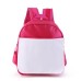 Children / kids bag backpack with white polyester dye sublimation heat transfer press printing Children / kids bag backpack with white polyester dye sublimation heat transfer press printing