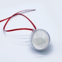 Sublimation ink Blank Double Side MDF Insert Christmas Baubles Transparent Sublimation ink Blank Double Side MDF Insert Christmas Baubles Transparent