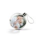 Sublimation ink Blank Double Side Metal Sheet Christmas Baubles Transparent 83mm Diameter Sublimation ink Blank Double Side Metal Sheet Christmas Baubles Transparent 83mm Diameter