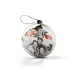Sublimation ink Blank Double Side Metal Sheet Christmas Baubles Transparent 83mm Diameter Sublimation ink Blank Double Side Metal Sheet Christmas Baubles Transparent 83mm Diameter