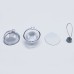 Sublimation ink Blank Double Side Metal Sheet Christmas Baubles Transparent 83mm Diameter Sublimation ink Blank Double Side Metal Sheet Christmas Baubles Transparent 83mm Diameter