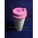 Blank Sublimation polymer Coffee Double Wall Tumblers sippy lids 3D Sublimation tapered Mug 450ml