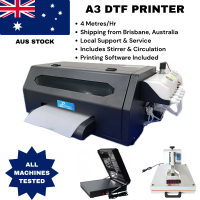 DTF XP600 Single Head A3 Printer + Mini Film Oven Heater Powder Dryer + 40x60 Flat Base Heat press DTF XP600 Single Head A3 Printer + Mini Film Oven Heater Powder Dryer + 40x60 Flat Base Heat press