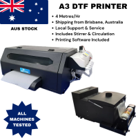 DTF XP600 Single Head A3 Printer + Powder Shaker and Oven Fully Auto All in One Combo Set DTF XP600 Single Head A3 Printer + Powder Shaker and Oven Fully Auto All in One Combo Set