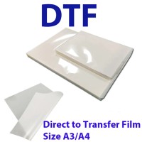 DTF Direct to Transfer Film Paper 100 Flat Sheet DTF Direct to Transfer Film Paper 100 Flat Sheet