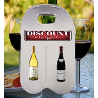 Blank Double Bottle Wine Cooler Bag for Dye Sublimation ink Blank Double Bottle Wine Cooler Bag for Dye Sublimation ink