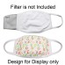 Blank Face Mask Printable/Washable & Reusable for Sublimation