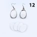 Blank Sublimation Metal Jewellery Assorted Bracelet Pendant Necklace Earring Badge Heat Press