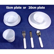 Polymer Plastic Kid Dinner Set BEST FOR SUBLIMATION INK Polymer Plastic Kid Dinner Set BEST FOR SUBLIMATION INK