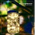 Glass Mason Jar with LED Light Decoration Solar Power for Dye Sublimation 