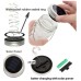 Glass Mason Jar with LED Light Decoration Solar Power for Dye Sublimation 