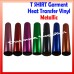 T-SHIRT Metallic GARMENT VINYL HEAT PRESS TRANSFER FILM Plotter Cutter 1m x 50cm T-SHIRT Metallic GARMENT VINYL HEAT PRESS TRANSFER FILM Plotter Cutter 1m x 50cm
