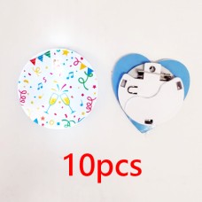 10pcs Acrylic Name Badge Tag with LED light for Sublimation Heat Pressing 10pcs Acrylic Name Badge Tag with LED light for Sublimation Heat Pressing