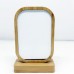 Bamboo Desktop Photo Frame with Magnetic Base for Sublimation Printing Heat Pressing