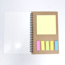 Detachable Notebook with Memo and Bookmark for Sublimation ink Heat Press Printing Detachable Notebook with Memo and Bookmark for Sublimation ink Heat Press Printing