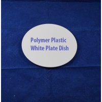 Polymer Plastic White Smooth Plate Dish for Heat Press Transfer 15cm - Sublimation ink Polymer Plastic White Smooth Plate Dish for Heat Press Transfer 15cm - Sublimation ink