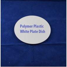 Polymer Plastic White Smooth Plate Dish for Heat Press Transfer 15cm - Sublimation ink