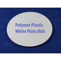 Polymer Plastic White Smooth Plate Dish for Heat Press Transfer 20cm - Sublimation ink Polymer Plastic White Smooth Plate Dish for Heat Press Transfer 20cm - Sublimation ink
