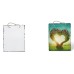 SUBLIMATION ROCK Hanging PHOTO SLATE 29X24CM SH09