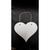 Sublimation Ink MDF Sign Board Heart 18cm x 16cm