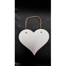 Sublimation Ink MDF Sign Board Heart 18cm x 16cm