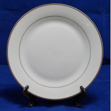 Blank Gold Ring Sublimation ink Ceramic Plate dish for Heat Press Transfer 10 inch