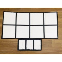 Microfiber Sudoku Style Beach Cleaning Towel for dye sublimation ink heat press transfer Microfiber Sudoku Style Beach Cleaning Towel for dye sublimation ink heat press transfer
