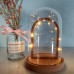 Blank Table Decoration LED light with wooden base for Sublimation Printing