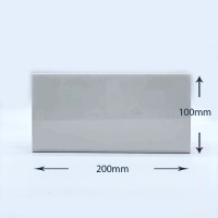 SUBLIMATION ink Ceramic BLANK TILES 100x200mm for heat press (With / Without stands)