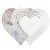 6 -- Heart -8 inch 20x20cm  - $0.50 