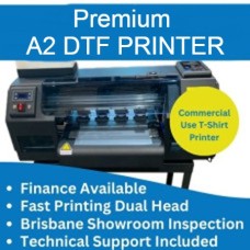PREMIUM DTF Dual Head Printer XP600 - A2 *60CM* Direct to Transfer Film Solution