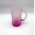 4 -- Pink Frosted Matte (1 pair, 2 pieces)  + $0.80 