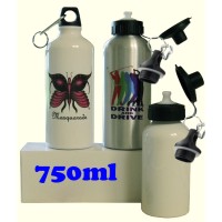 Blank aluminium water bottle for sublimation white 750ml best for sublimation ink Blank aluminium water bottle for sublimation white 750ml best for sublimation ink