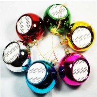 Sublimation ink Blank Christmas baubles Ornaments Heat Press machine Printing Supplies-8cm diameter Sublimation ink Blank Christmas baubles Ornaments Heat Press machine Printing Supplies-8cm diameter