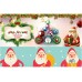 Sublimation ink Blank Christmas baubles Ornaments Heat Press machine Printing Supplies-8cm diameter Sublimation ink Blank Christmas baubles Ornaments Heat Press machine Printing Supplies-8cm diameter