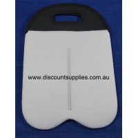 Blank Black Handle Double Bottle Wine Cooler Bag for Dye Sublimation ink Blank Black Handle Double Bottle Wine Cooler Bag for Dye Sublimation ink