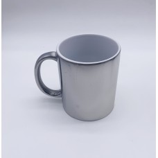 Sublimation Blank Electroplated Silver Mug for mug press heat press Sublimation Blank Electroplated Silver Mug for mug press heat press