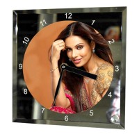 Clock Glass Slate Photo frame 20x20cm Heat Transfer SUBLIMATION INK heat press BL14