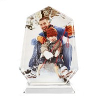 Sublimation ink Glass Crystal Photo Block stand Trophy Plaque Heat Press 20cm BXP01 Sublimation ink Glass Crystal Photo Block stand Trophy Plaque Heat Press 20cm BXP01
