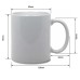 Polymer Plastic WHITE Mug & Saucer(15cm) Set BEST FOR SUBLIMATION INK Polymer Plastic WHITE Mug & Saucer(15cm) Set BEST FOR SUBLIMATION INK