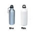 Blank aluminium water bottle for sublimation white 600ml best for sublimation ink Blank aluminium water bottle for sublimation white 600ml best for sublimation ink