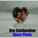 Sublimation ink Glass Crystal Photo Block stand Trophy Plaque Heat Press heart BXP13 Sublimation ink Glass Crystal Photo Block stand Trophy Plaque Heat Press heart BXP13