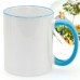 Colour Rim and Handle MUGS 11oz with gift box DYE SUBLIMATION- BEST FOR SUBLIMATION INK Colour Rim and Handle MUGS 11oz with gift box DYE SUBLIMATION- BEST FOR SUBLIMATION INK