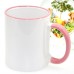 Colour Rim and Handle MUGS 11oz with gift box DYE SUBLIMATION- BEST FOR SUBLIMATION INK Colour Rim and Handle MUGS 11oz with gift box DYE SUBLIMATION- BEST FOR SUBLIMATION INK