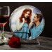 Sublimation ink Glass Crystal Photo Block stand Trophy Plaque Heat Press 11cm BSJ03 Sublimation ink Glass Crystal Photo Block stand Trophy Plaque Heat Press 11cm BSJ03